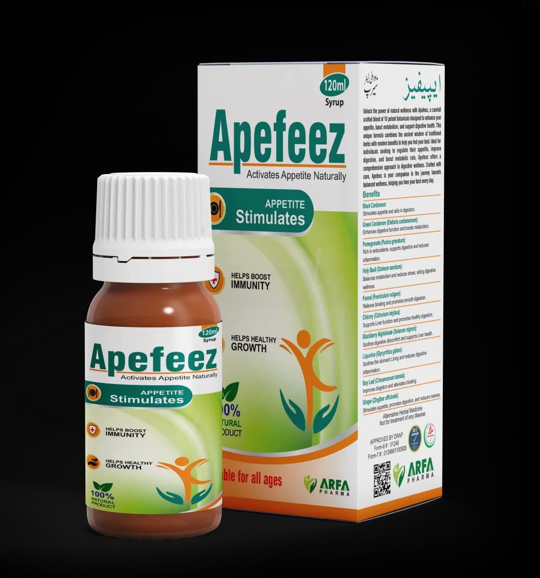 Apefeez Syrup — Herbal Liver & Digestive Tonic
