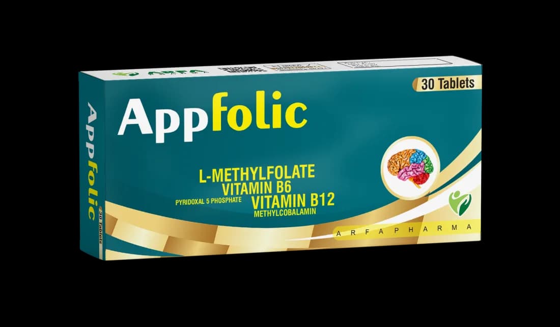 Appfolic Tablet — L-Methylfolate + P5P + Methylcobalamin