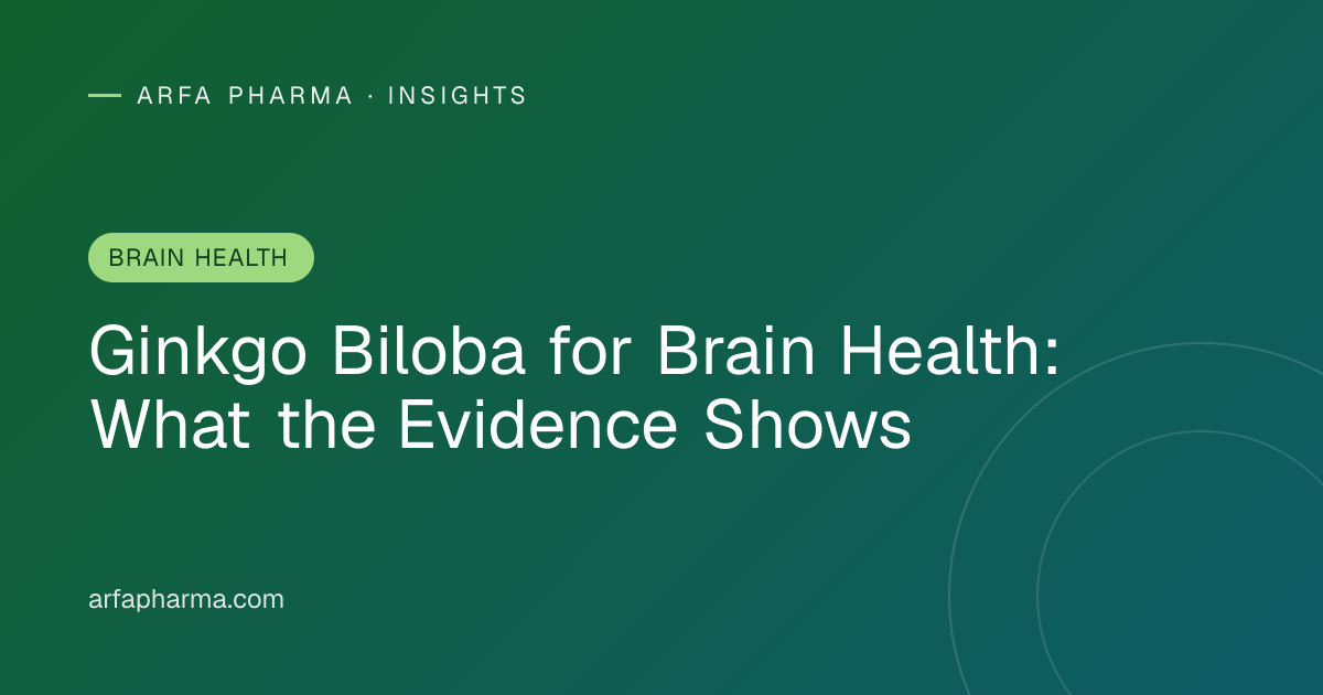 Ginkgo Biloba for Brain Health: What the Evidence Shows